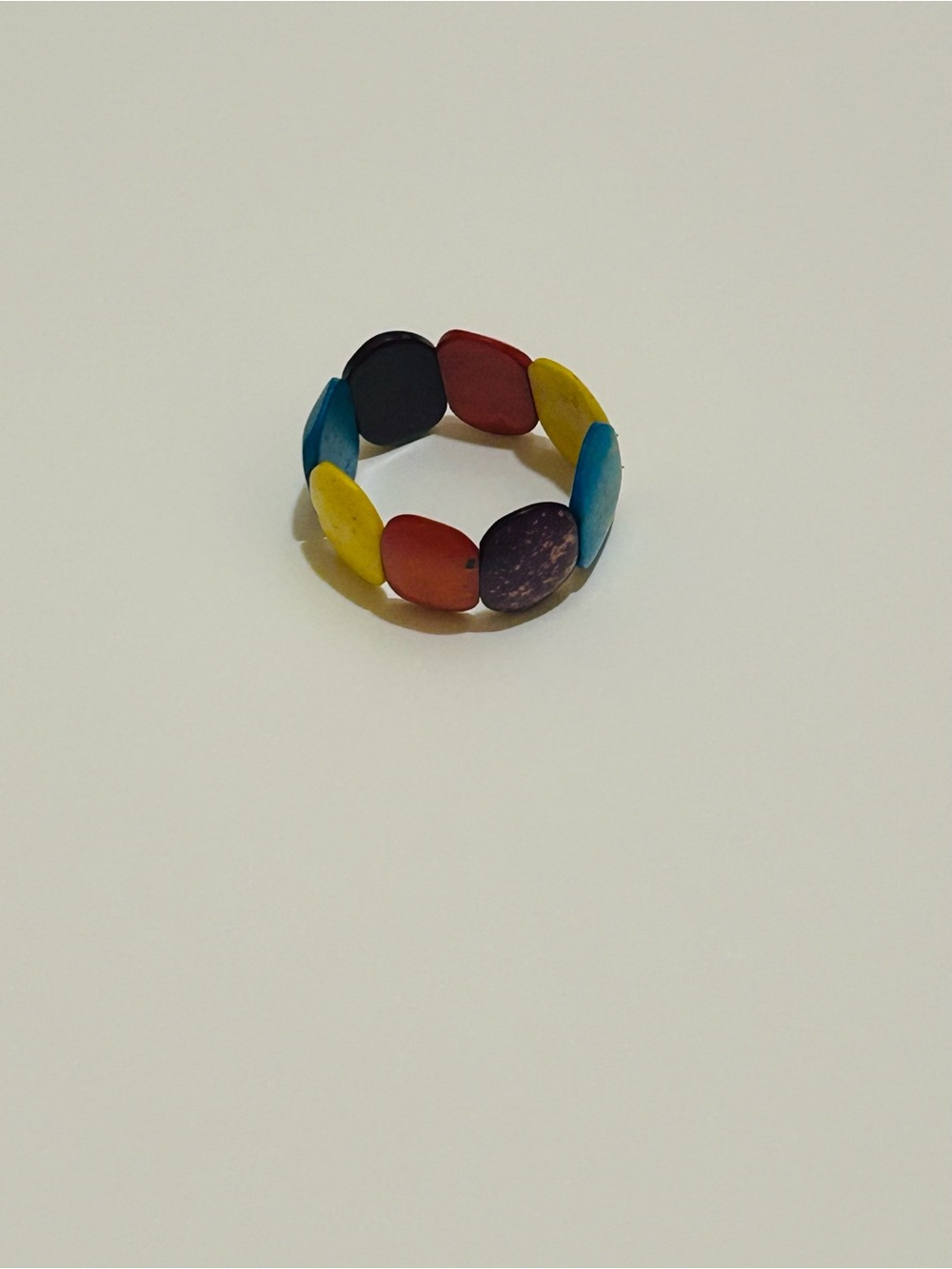 Multicolor Disc Stretch Bracelet - Women Accessories